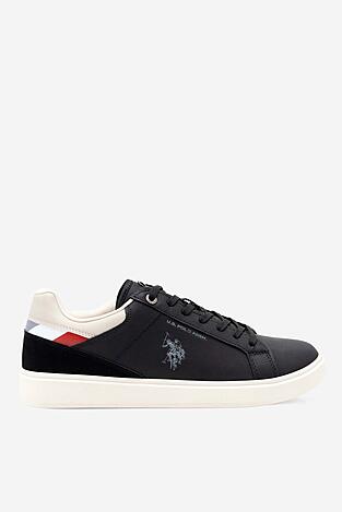Tenisky U.S. POLO ASSN. ROKKO001M/CY3 ČERNÁ