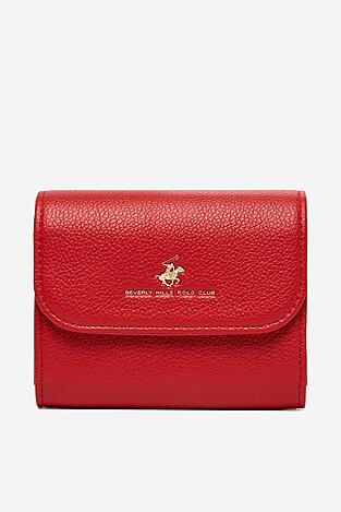 Portfel Beverly Hills Polo Club CWBEO-BHPC-W1-002-SS26 Czerwony