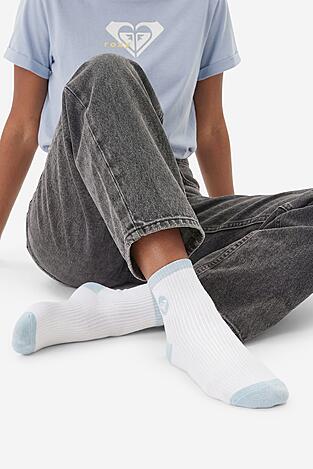 Zokni ROXY AS_ROXY_04Z_SS25 (3-PACK) FEHÉR