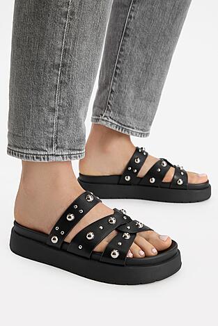 Klapki DeeZee CEO-HY69916-12 Czarny