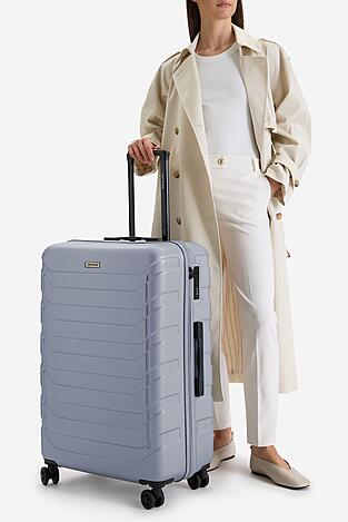 Walizka Gino Rossi CEO-GIN-L-003-05-SILVER2 Srebrny