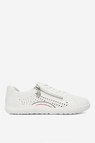 Półbuty Rieker CEO-52824-80 Biały
