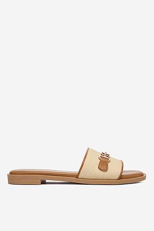 Klapki NINE WEST CEO-678322-84 Beżowy