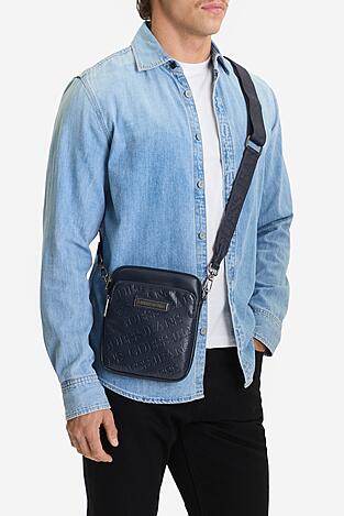 Torba męska GUESS JEANS CWBEO-GUESS-B-003-09 Granatowy