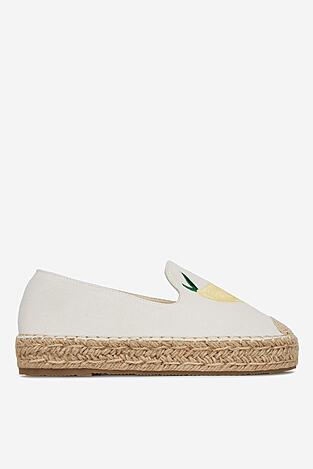 Espadryle DeeZee 8-807-2 Biały