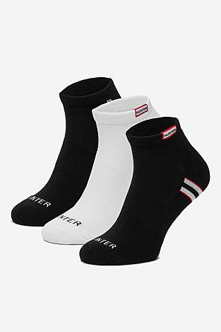 Zokni HUNTER AS_HUNTER_02S_SS25 (3-PACK) FEKETE