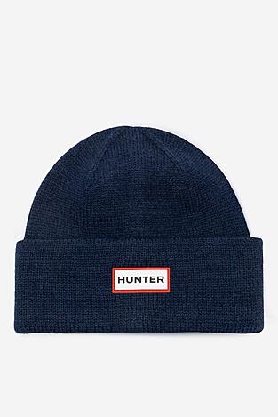 Unisex čepice HUNTER HTR-K3-001-AW24 TMAVĚ MODRÁ