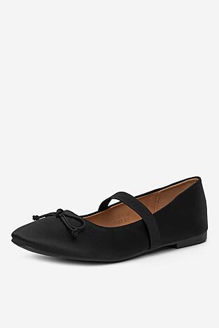 Baleriny DeeZee 9-125-1 Czarny