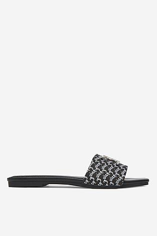 Klapki Juicy Couture HY24111-1 Czarny