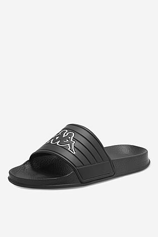Klapki basenowe Kappa LOGO NOLES 361F2UW-911 W Czarny