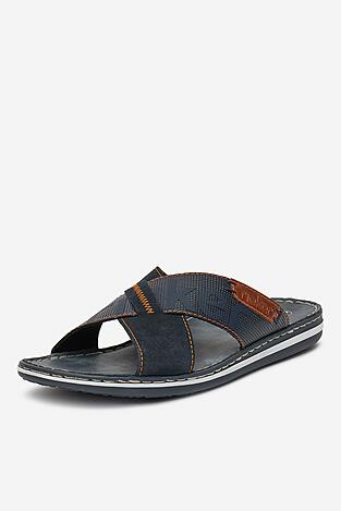 Klapki Rieker 21098-14 Granatowy