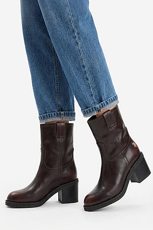 Botki U.S. POLO ASSN. EO-KATIA001W/EY1 Brązowy