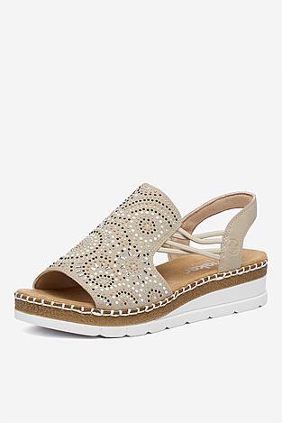 Sandały Rieker CEO-V1246-62 Beżowy