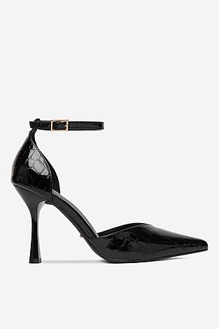 Елегантни обувки DeeZee CEO-LS6049-10 ЧЕРЕН