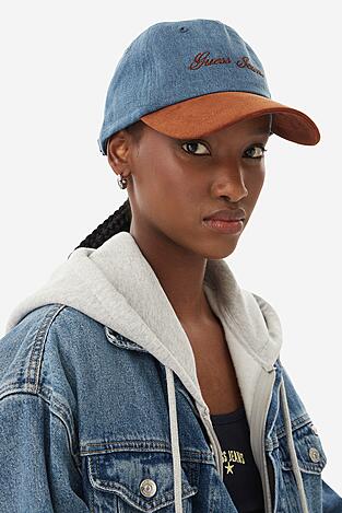 Czapka z daszkiem GUESS JEANS CEO-GJ-U3-001-SS26 Jeansowy