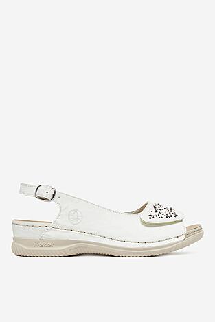 Szandál Rieker V7450-80 FEHÉR