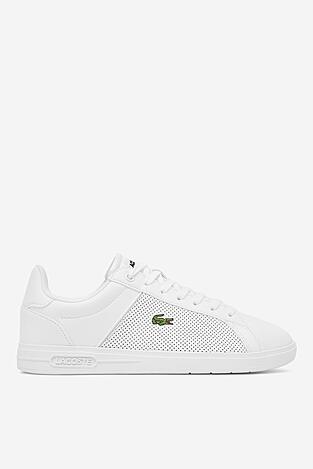 Încălțăminte sport LACOSTE EURO BASE 48SFA0124-21G ALB