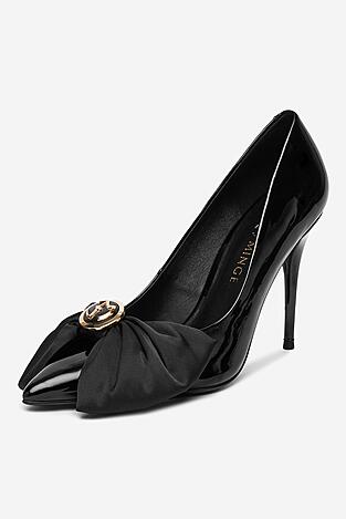Pantofi cu toc EVA MINGE EO-KARA-163-1-1 NEGRU