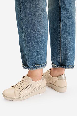 Półbuty Go Soft CEO-WI23-REBECA-11 Beżowy