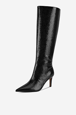 Csizma NINE WEST WFA3425-1 FEKETE