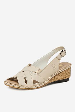Sandały Rieker CEO-66189-60 Beżowy jasny