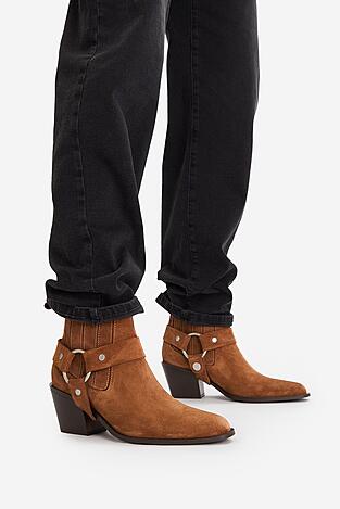 Боти Badura EO-CLEO-501-25 ТЪМНОБЕЖОВ