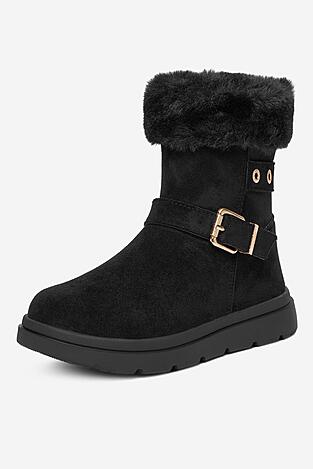 Kotníková obuv DeeZee CEO-CM241202-14 ČERNÁ
