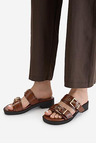 Klapki Beverly Hills Polo Club CEO-HY7006-1 Camel