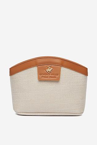 Kosmetyczka Beverly Hills Polo Club CEO-BHPC-W1-014-SS26 Beżowy