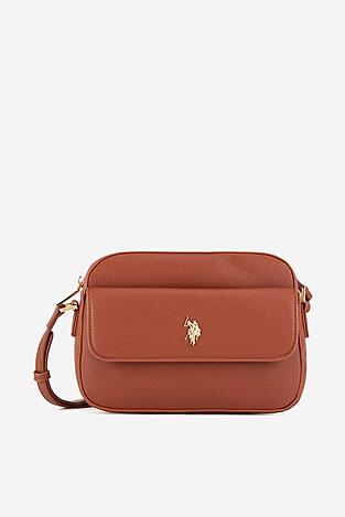 Kabelka U.S. POLO ASSN. BIUXT6313WVP MEDENÁ