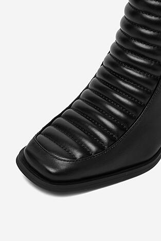 Боти DeeZee 7366 5-BLACK PU ЧЕРЕН