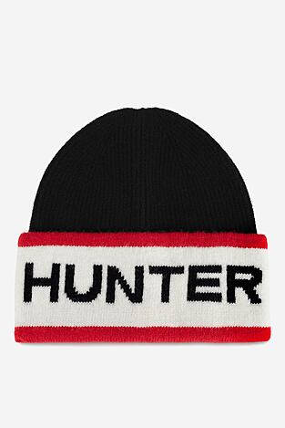 uniszex sapka HUNTER HTR-U3-001-AW24 FEKETE