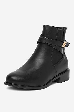 Bokacsizma DeeZee HX20207-182 FEKETE
