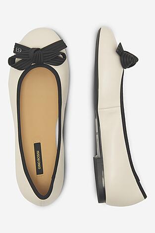 Baleriny Gino Rossi COZY-HS001-1-2 Ivory