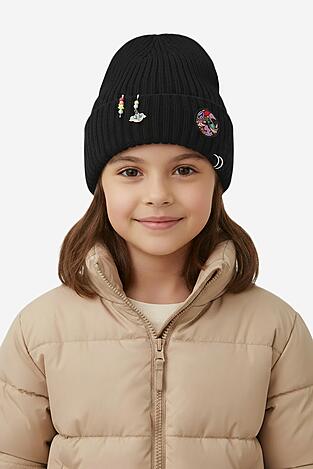 Gyerek sapka POWERPUFF GIRLS CEO-ACCCS-AW25-321PPG FEKETE