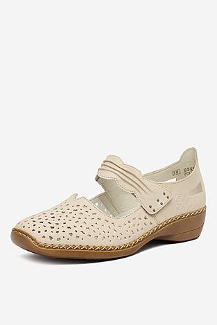 Половинки обувки Rieker CEO-41399-60 БЕЖОВ