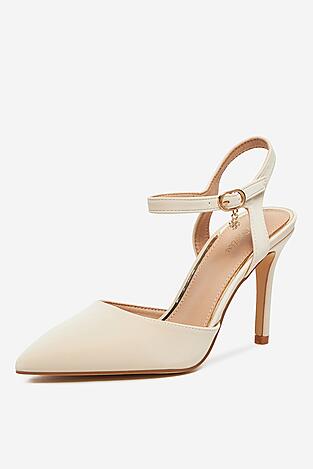 Czółenka DeeZee AV-8268-5 Kremowy