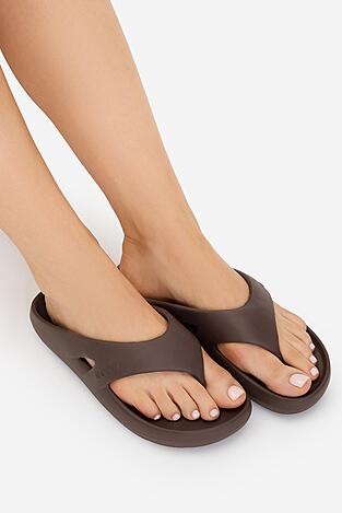 Klapki basenowe ROXY CEOWB-835381 Brązowy