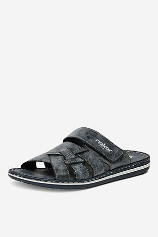 Klapki Rieker 21073-14 Granatowy