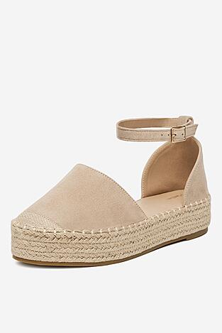 Espadrilky DeeZee WSS990-215 BÉŽOVÁ