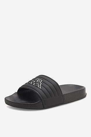 Plážové pantofle Kappa LOGO NOLES KID 331H2RW - 911 ČERNÁ