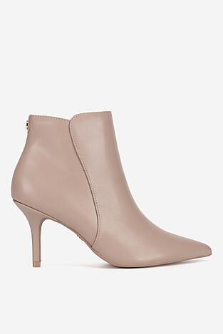 Botki NINE WEST WFA2784-1 Beżowy