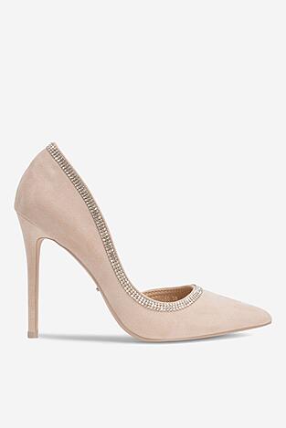 Pantofi cu toc DeeZee AFJA KL-HT92931-50 BEJ