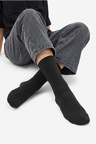 Zokni NINE WEST CEO_LA_NW_17283_W_AW25 (3-PACK) FEKETE