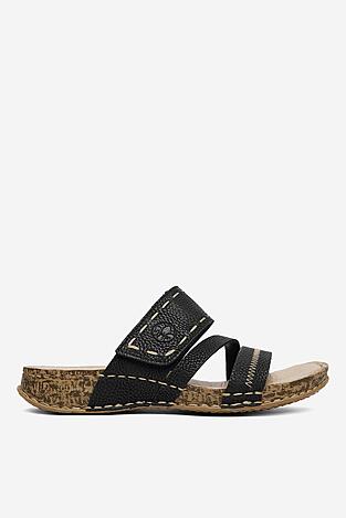 Klapki Rieker 61150-01 Czarny