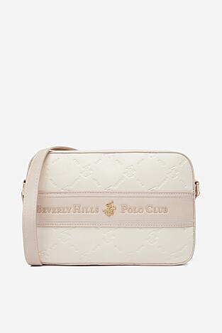 Torebka Beverly Hills Polo Club EO-BHPC-L-013-09 Ivory