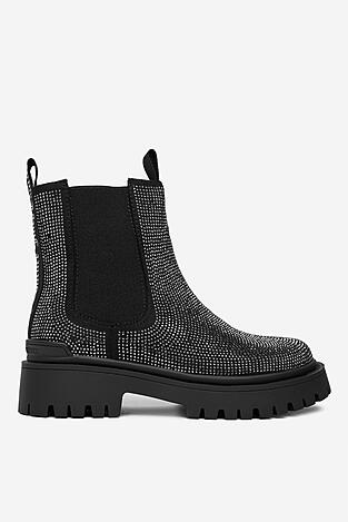Členková topánka Juicy Couture EO-CS6590-10 ČIERNA