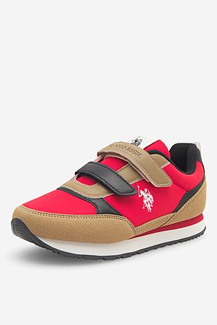 Sneakers U.S. POLO ASSN. NOBIK012A Czerwony
