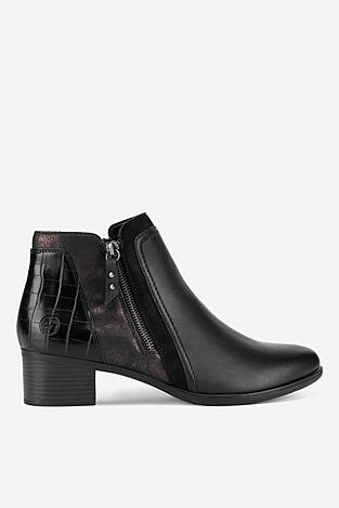 Botki Remonte R5172-04 Czarny