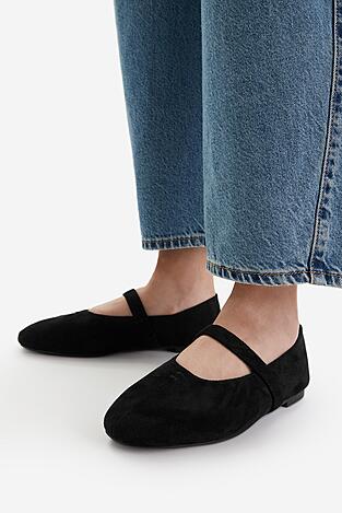 Baleriny Jenny CEO-CC2502-2 Czarny